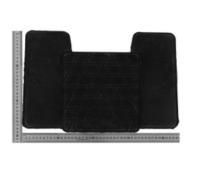 Задня перемичка килимок (Stingray Premium) для Hyundai Accent 2017-2023 рр