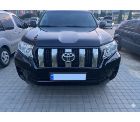 Хром накладки на решітку (2017-2023) для Toyota Land Cruiser Prado 150 рр