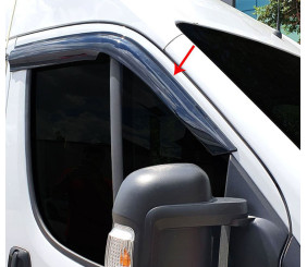 Вітровики (2 шт., Sunplex) для Peugeot Boxer 2006-2025 рр