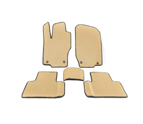 Килимки EVA (бежеві) для Mercedes ML W164 2005-2011 рр