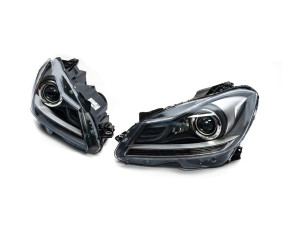 Передня оптика LED (2011-2015, 2 шт) для Mercedes C-class W204 рр