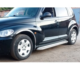 Накладки на арки (4 шт, нерж) для Chrysler PT Cruiser 2000-2010 рр