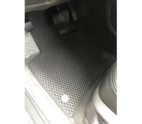 Килимки EVA (чорні) 2 ряди (5 килимків) для Ауди Q7 2005-2015 рр