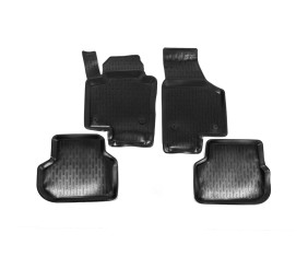 Гумові килимки (4 шт, Niken 3D) для Volkswagen Jetta 2011-2018 рр