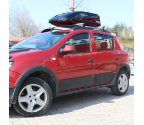 Молдинги (4 шт, ABS) для Dacia Sandero 2013-2020 рр