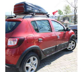 Молдинги (4 шт, ABS) для Renault Sandero 2013-2022 рр