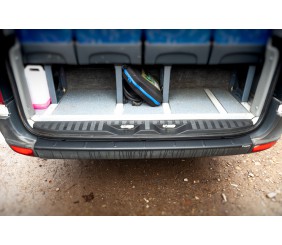 Накладка на задній бампер EuroCap (ABS) для Mercedes Sprinter W906 2006-2018 рр