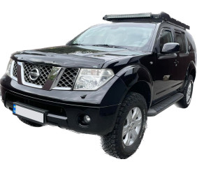 Дефлектор капоту (EuroCap) для Nissan Pathfinder R51 2005-2014 рр
