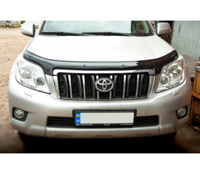 Дефлектор капота 2009-2013 (EuroCap) для Toyota Land Cruiser Prado 150 рр