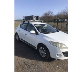 Перемички на гладку дах (2 шт, Asaf V4) для Renault Megane III 2009-2016 рр