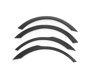 Накладки на арки 2006-2009 (4 шт, чорні) для Hyundai Santa Fe 2 рр