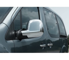 Накладки на дзеркала (2 шт, пласт) Carmos для Opel Combo 2019- рр