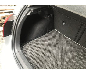 Килимок багажника (HB, EVA, чорний) для Volkswagen Golf 7/E-Golf 2012-2020 рр