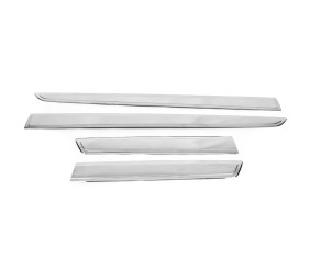 Молдинг дверей (4 шт, нерж) для Mazda CX-3 2015- рр