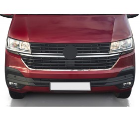 Посмішка під гратами 2019-2026 (1 шт, нерж) для Volkswagen T6 рр
