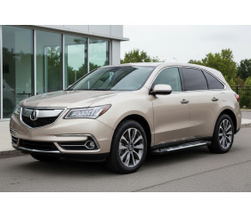Бокові пороги Sunrise (2 шт., Алюміній) для Acura MDX 2013-2020 рр