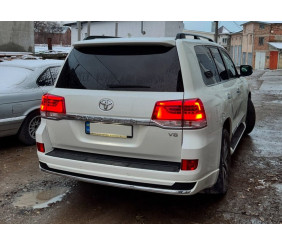 Задній бампер 2016-2026 під фарбування (Китай) для Toyota Land Cruiser 200 рр