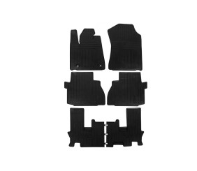 Гумові килимки (3 ряди, Stingray Premium) для Toyota Sequoia 2007-2022 рр