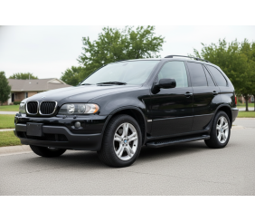 Бокові пороги Allmond Black (2 шт, алюм.) для BMW X5 E53 1999-2006 рр