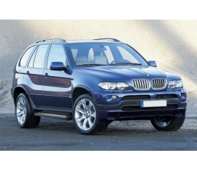 Бокові пороги Vision New Black (2 шт, алюм.) для BMW X5 E53 1999-2006 рр