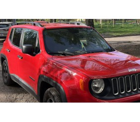 Рейлінги Skyport (чорний мат) для Jeep Renegade 2014- рр