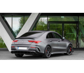Задній дифузор з насадками (дизайн CLA45) для Mercedes CLA C118 2019- рр