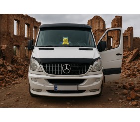 Передня решітка GT Panamericana Chrome (2006-2013) для Mercedes Sprinter W906 рр