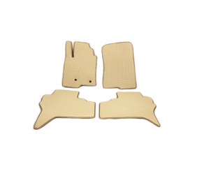Килимки EVA (бежеві) для Mitsubishi Pajero Wagon IV 2006-2021 рр