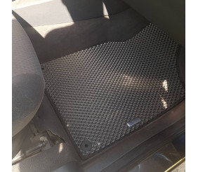 Килимки EVA (2 ряди, чорні) для Seat Alhambra 1996-2010 рр