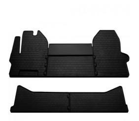 Гумові килимки Double cab (5 шт, Stingray Premium) для Iveco Daily 2014- рр