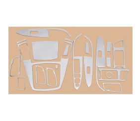 Накладки на панель BIG Алюміній для Hyundai I-30 2007-2011 рр