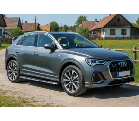 Бокові пороги Maydos V1 (2 шт., Алюміній) для Ауди Q3 2019- рр