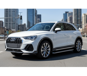 Бокові пороги Maydos V2 (2 шт., Алюміній) для Ауди Q3 2019- рр