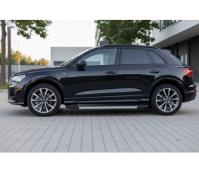 Бокові пороги RedLine (2 шт., Алюміній) для Ауди Q3 2019- рр