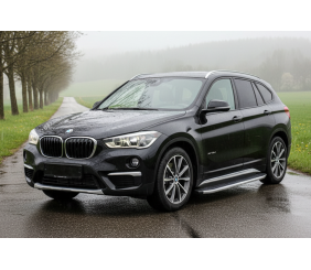 Бокові пороги Fullmond (2 шт., Алюміній) для BMW X1 F48 2015-2022 рр