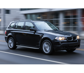 Бокові пороги Maydos V2 (2 шт., Алюміній) для BMW X3 E83 2003-2010 рр