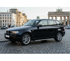 Бокові пороги Fullmond (2 шт., Алюміній) для BMW X3 E83 2003-2010 рр