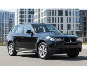 Бокові пороги Line (2 шт., Алюміній) для BMW X3 E83 2003-2010 рр