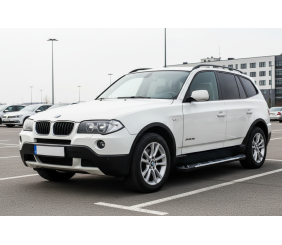 Бокові пороги Sunrise (2 шт., Алюміній) для BMW X3 E83 2003-2010 рр