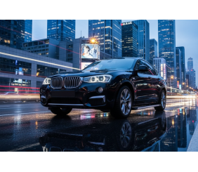 Бокові пороги Maya V1 (2 шт., Алюміній) для BMW X4 F26 2014-2018 рр