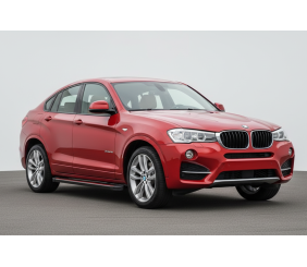 Бокові пороги Maya Red (2 шт., Алюміній) для BMW X4 F26 2014-2018 рр