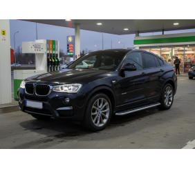 Бокові пороги Maydos V1 (2 шт., Алюміній) для BMW X4 F26 2014-2018 рр