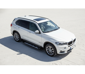 Бокові пороги Sunrise (2 шт., Алюміній) для BMW X5 F15 2013-2018 рр