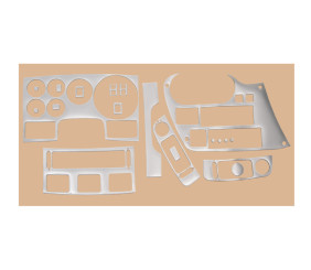 Накладки на панель (під алюміній) для DAF 95XF 1997-2002 рр