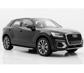 Бокові пороги Fullmond (2 шт., Алюміній) для Ауди Q2 2016- рр