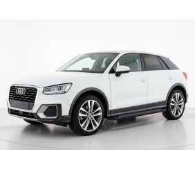 Бокові пороги Vision New Black (2 шт., Алюміній) для Ауди Q2 2016- рр