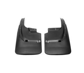 Задні бризковики (2 шт, на бампер без обвісу) для Toyota Land Cruiser 200 2007-2021 рр