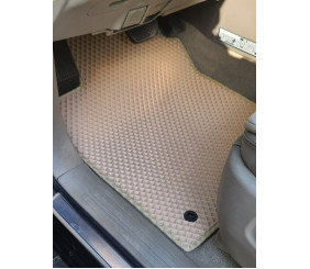 Килимки EVA (2 ряди, бежеві) для Lexus GX470 2002-2009 рр