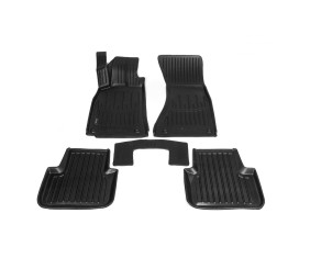 Килимки Stingray 3D (5 шт, поліуретан) для Ауди A4 B8 2007-2015 рр