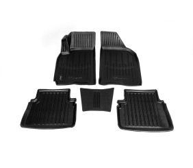 Килимки Stingray 3D (5 шт, поліуретан) для Chevrolet Lacetti 2003-2024 рр